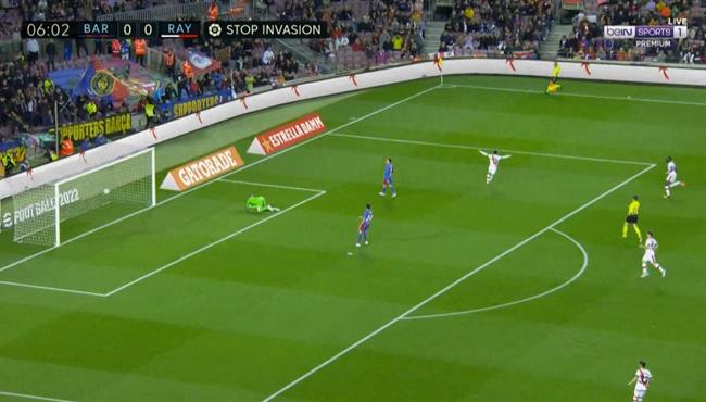 هدف فوز رايو فاييكانو علي برشلونة 1 0 الدوري الاسباني