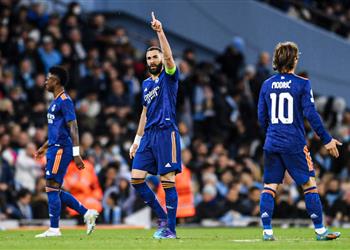 بنزيما ي كرر إنجاز رونالدو بعد هدفه في مانشستر سيتي بدوري الأبطال