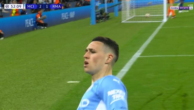 هدف فودين في مرمي ريال مدريد بدوري ابطال اوروبا