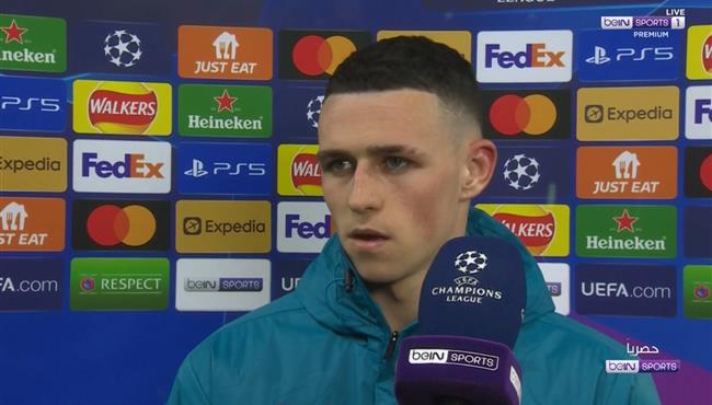 تصريحات فودين بعد مباراة ريال مدريد ومانشستر سيتي بدوري ابطال اوروبا