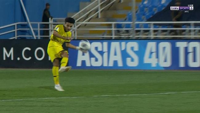 هدف التعاون الثالث في مرمي باختاكور اسيست مصطفي فتحي