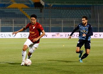 فيديو بخطأ من إكرامي محمد إبراهيم يسجل هدف سيراميكا كليوباترا الأول أمام بيراميدز