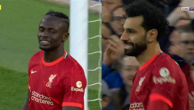 ماني يهدر هدف محقق امام فياريال بعد تمريرة محمد صلاح الرائعه