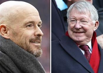 فيرجسون يوجه رسالة مهمة لـ تين هاج بعد توليه تدريب مانشستر يونايتد