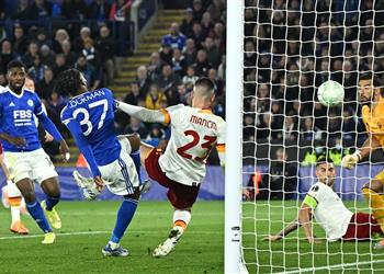 فيديو روما يتعادل مع ليستر سيتي في نصف نهائي دوري المؤتمر الأوروبي