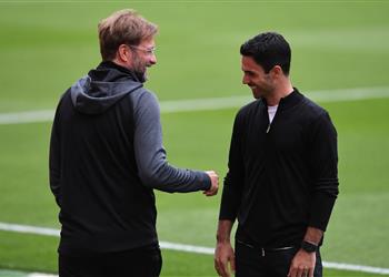 أرتيتا يعلق على تجديد عقد كلوب مع ليفربول