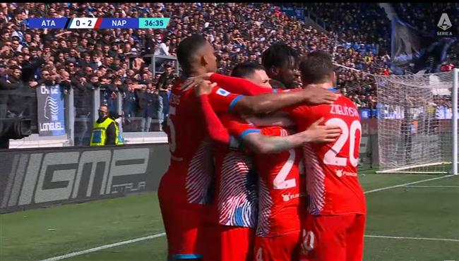 اهداف مباراة نابولي واتالانتا 3 1 الدوري الايطالي