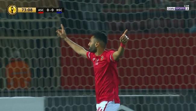 هدف الاهلي في مرمي الهلال بدوري ابطال افريقيا حسين الشحات