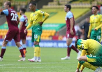 فيديو أول الهابطين نورويتش سيتي يودع الدوري الإنجليزي بالخسارة أمام أستون فيلا