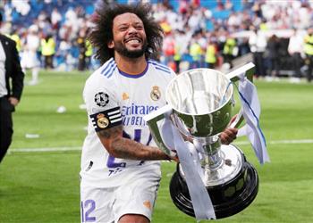 مارسيلو بعد التتويج بالدوري الإسباني نريد المزيد والاحتفال مع الجماهير أمر رائع