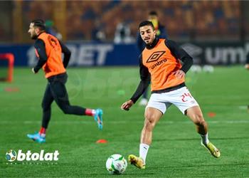 فيديو محمد عبد المنعم يغادر مباراة الأهلي وسيراميكا كليوباترا مصاب ا