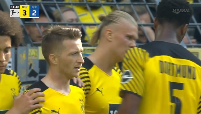 اهداف مباراة بوروسيا دورتموند وبوخوم 3 4 الدوري الالماني