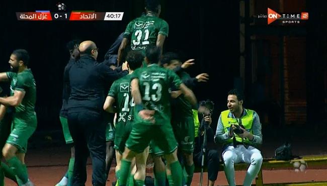 اهداف مباراة الاتحاد السكندري وغزل المحلة 3 0 الدوري المصري