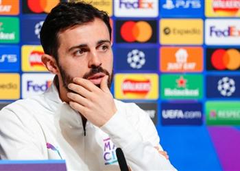 برناردو سيلفا مباراة أتلتيكو مدريد خارج التوقعات ولن نشك في قرارات الحكام