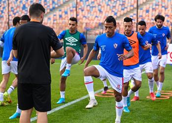 مران الزمالك انتظام شيكابالا وتأهيل خاص لـ زيزو استعداد ا لمواجهة بيراميدز