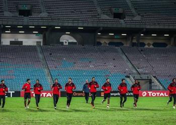 مران الأهلي موسيماني يجتمع باللاعبين ومحمد هاني يواصل التأهيل