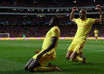 فيديو كوناتي يسجل هدف ليفربول الأول أمام بنفيكا