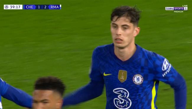 هدف هافيرتز في مرمي ريال مدريد بدوري ابطال اوروبا