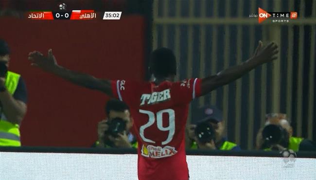 هدف ميكيسوني الرائع في مرمي الاتحاد السكندري بالدوري المصري