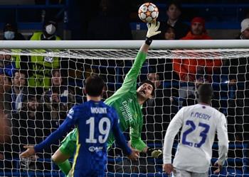 كورتوا هدف تشيلسي مخز ولعبنا بشكل أفضل من مباراة باريس سان جيرمان