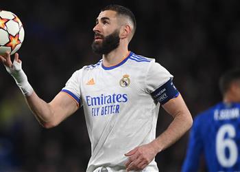 بنزيما أفضل لاعب في ذهاب دور الثمانية من دوري أبطال أوروبا