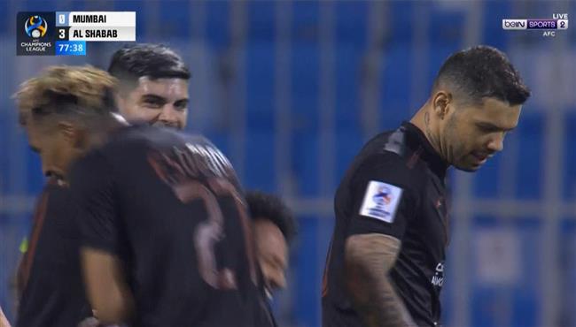 اهداف مباراة الشباب ومومباي سيتي 3 0 دوري ابطال اسيا
