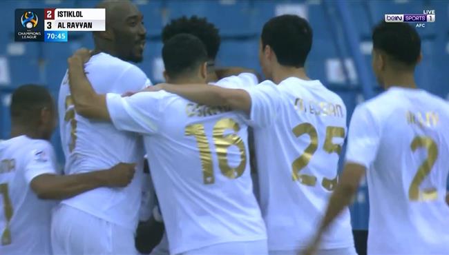 اهداف مباراة الريان واستقلال دوشنبه 3 2 دوري ابطال اسيا