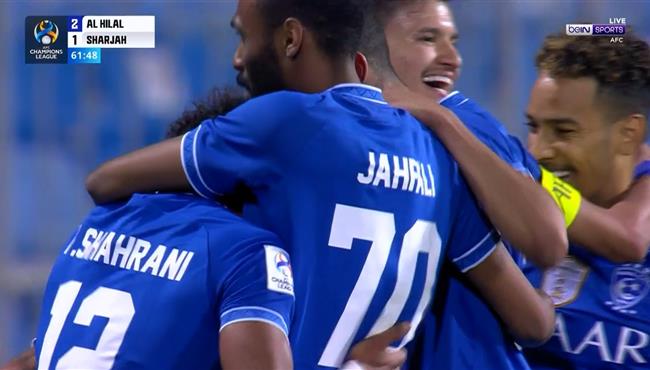 اهداف مباراة الهلال والشارقة 2 1 دوري ابطال اسيا