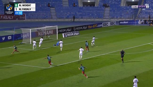 اهداف مباراة الفيصلي والوحدات 1 1 دوري ابطال اسيا