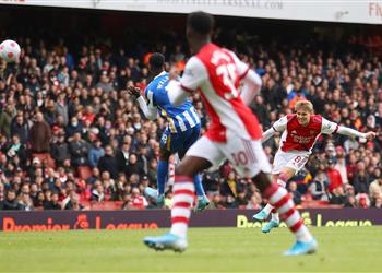 فيديو في غياب النني آرسنال يسقط أمام برايتون ويتلقى الهزيمة الثانية توالي ا بالدوري الإنجليزي