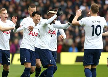 فيديو هاتريك سون هيونج يقود توتنهام لاكتساح أستون فيلا في الدوري الإنجليزي