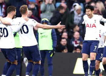 ترتيب هدافي الدوري الإنجليزي بعد هاتريك سون هيونج أمام أستون فيلا