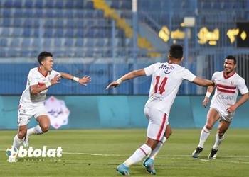 فيديو إمام عاشور يسجل هدف الزمالك الأول أمام مصر المقاصة