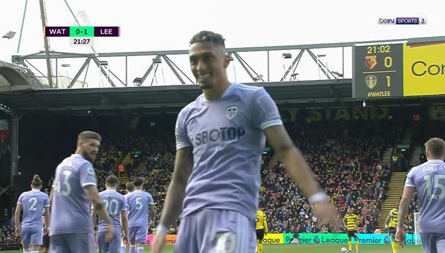 هدف رافينها الرائع في مرمي واتفورد بالدوري الانجليزي