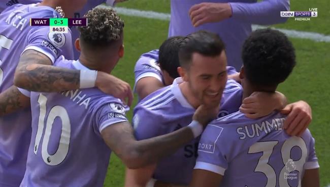 اهداف مباراة ليدز يونايتد وواتفورد 3 0 الدوري الانجليزي