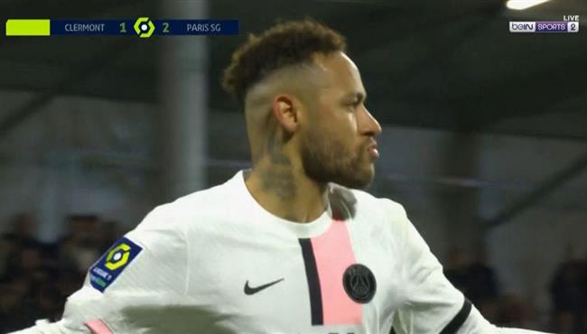 هدف نبمار الثاني في مرمي كليرمونت بالدوري الفرنسي