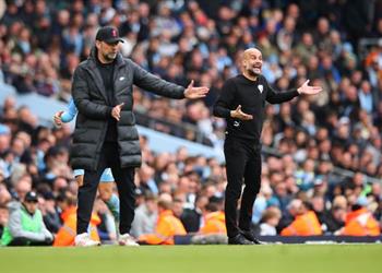 جوارديولا ليفربول سيفوز بجميع مبارياته ولا نشعر بضغط إضافي