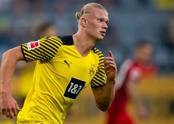 بوروسيا دورتموند يعلن التفاصيل المالية لصفقة انتقال هالاند لمانشستر سيتي