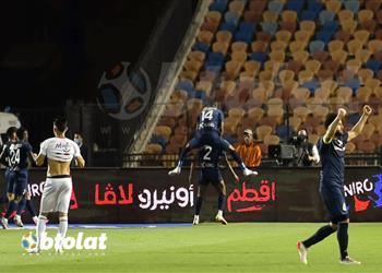 فيديو قذيفة مدوية إيبوكا يسجل هدف إنبي الثاني أمام الزمالك