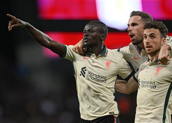 فيديو ماني يسجل هدف ليفربول الثاني أمام أستون فيلا