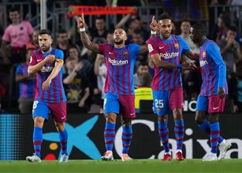 فيديو ديمبلي يتألق وأوباميانج وديباي يقودان برشلونة للفوز بثلاثية أمام سيلتا فيجو في الليجا