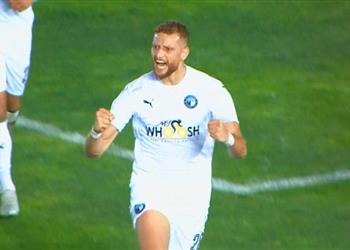 فيديو فخر الدين بن يوسف يسجل هدف بيراميدز الأول أمام مصر المقاصة