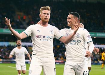 ترتيب الدوري الإنجليزي بعد خماسية مانشستر سيتي أمام ولفرهامبتون