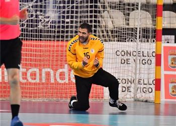 حارس يد الأهلي نسعى لمصالحة الجماهير بحصد لقب كأس الكؤوس الإفريقية