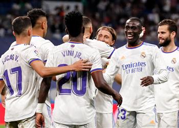 فيديو ريال مدريد يهين ليفانتي بسداسية ويطيح به من الليجا استعداد ا لنهائي دوري الأبطال