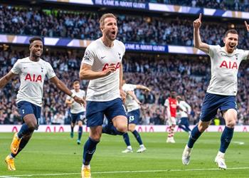 هاري كين بعد الفوز على آرسنال سنواصل علمنا للتأهل لـ دوري أبطال أوروبا