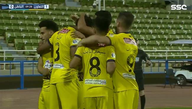 هدف فوز التعاون علي الباطن 1 0 اسيست مصطفي فتحي