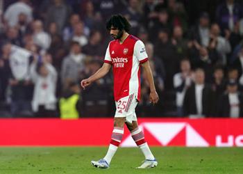 جماهير آرسنال عن أداء محمد النني ضد توتنهام وضع هاري كين في جيبه قبل الطرد