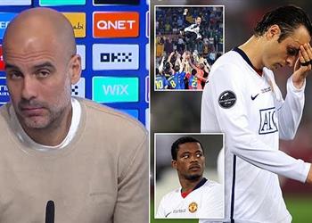 جوارديولا يفتح النار على إيفرا وبرباتوف أين شخصيتهما عندما دمرتهما في نهائي دوري الأبطال