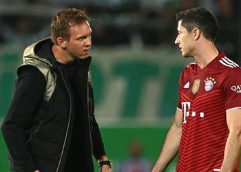 ناجليسمان يواصل إثارة التكهنات بشأن مصير ليفاندوفسكي مع بايرن ميونخ